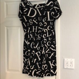 Forever 21 Plus Alphabet Dress